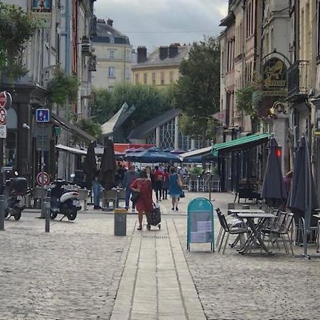 Ferienwohnung Vieux Marche Rouen Exterior foto